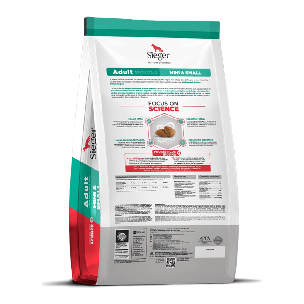 Sieger Adult Mini/Small X 1Kg – foto 2