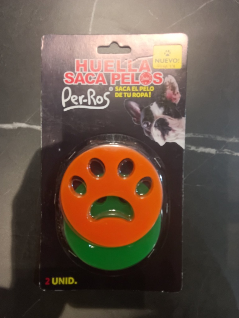 [HIG174] Set Huellas Sacapelos Para Secarropas X 2 Per-Ros
