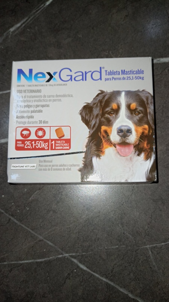 Nexgard XL 25 A 50 Kgs (6.0G)