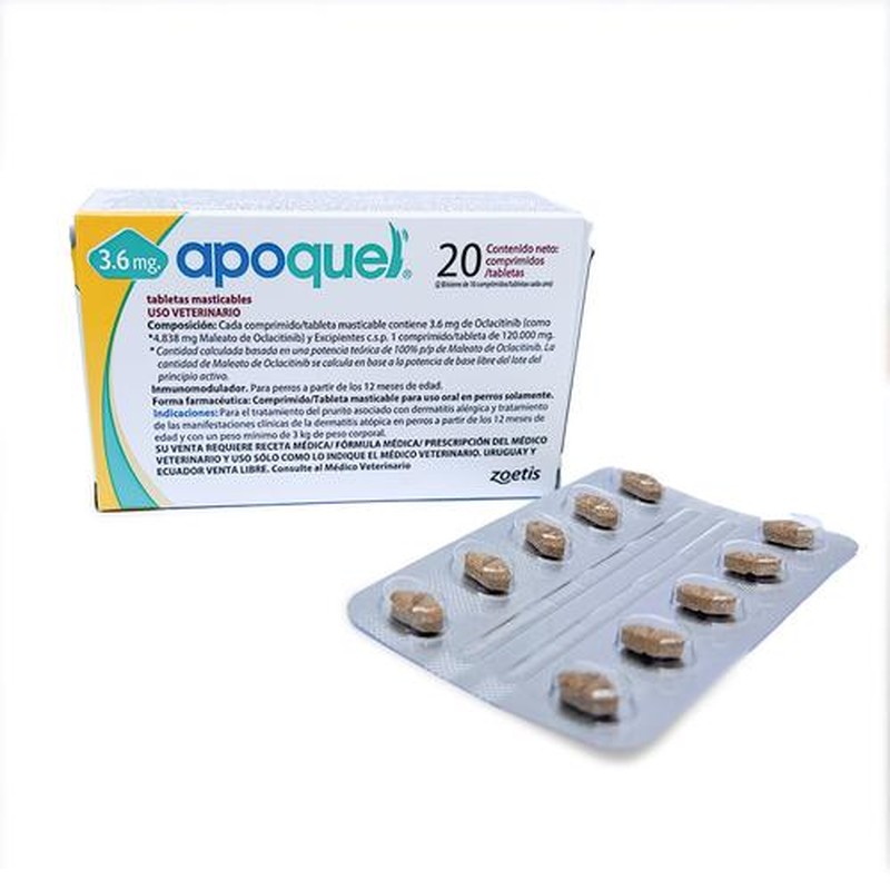 Apoquel 3,6Mg X 20 Comp