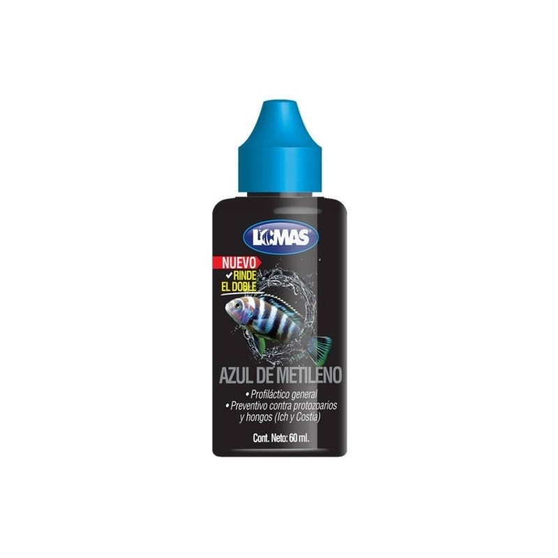 [ACU262] Azul De Metileno P/Acuario X 60Ml Water Vet