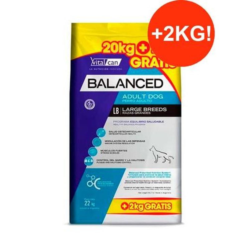 [VIT029] Balanced Perro Adulto Raza Mediana X 20Kg