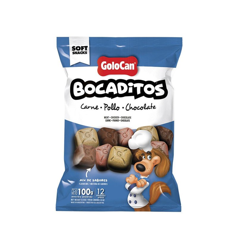 Boc Gc Carne/Pol/Choc X 100 Gr