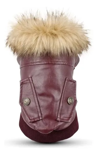 [ROP042] Campera Forrada Lumpy Cuero T1