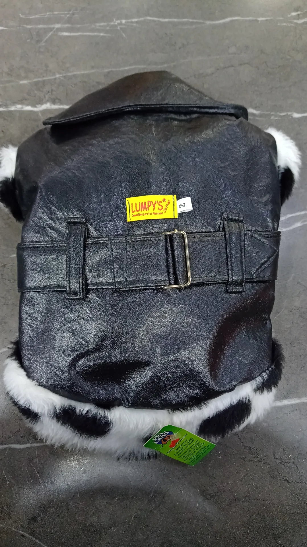 [ROP043] Campera Forrada Lumpy Cuero T2