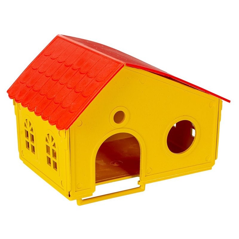 [HAM028] Casa Plástica Para Hamster