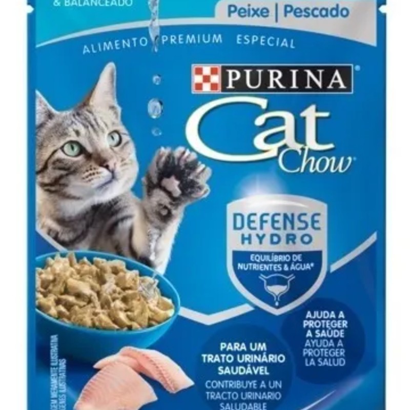 [CHOW003] Cat Chow Esteril Pescado 85Gr