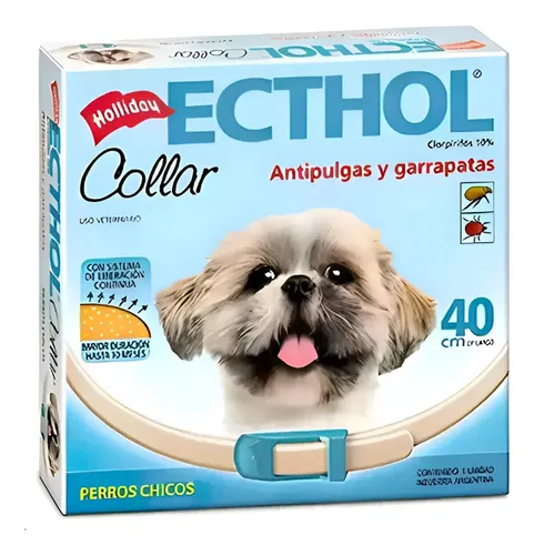 [MED160] Collar Ecthol Chico Holliday 40Cm Perro