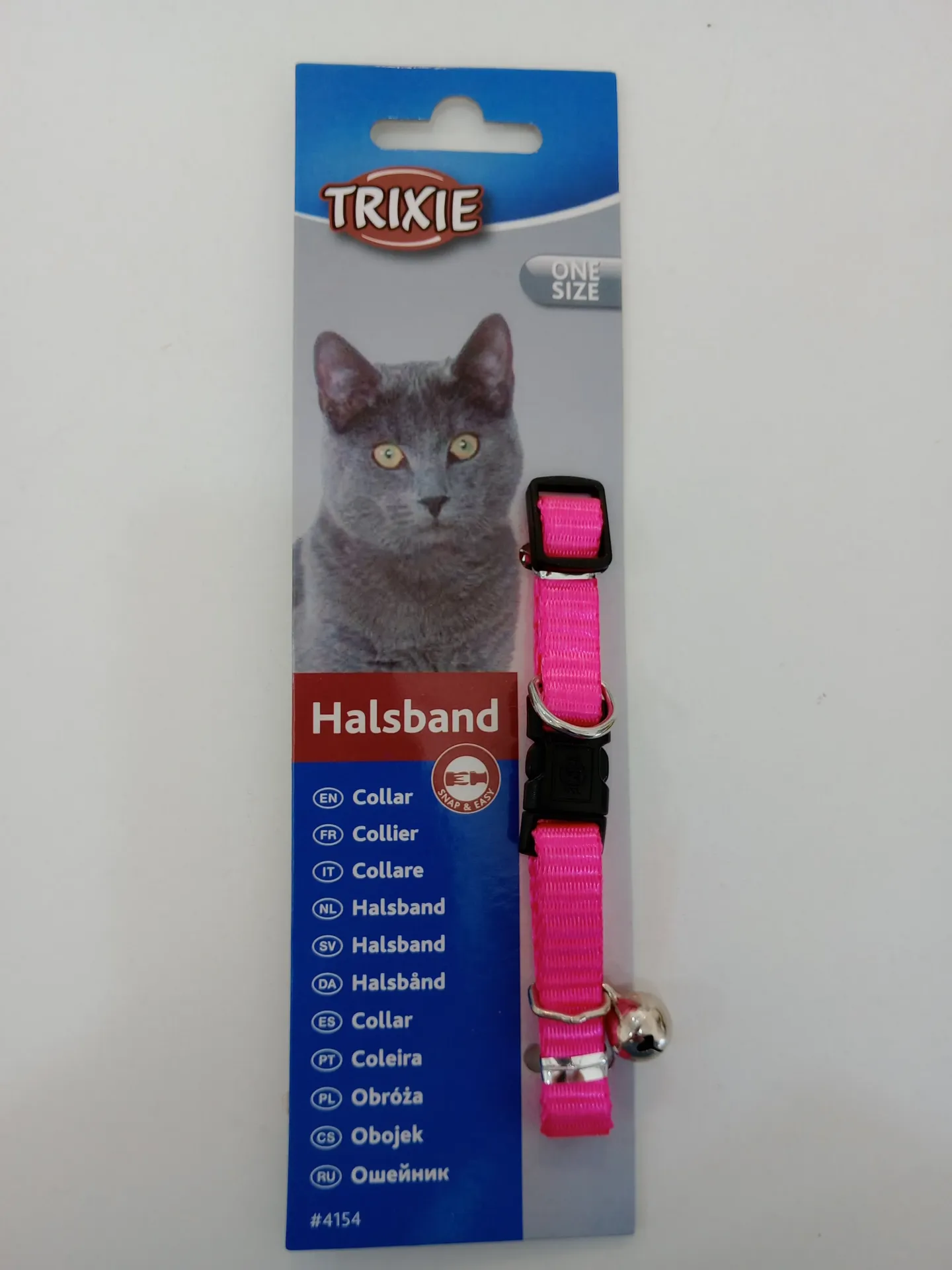[ACC037] Collar P/Gatos Nylon Liso