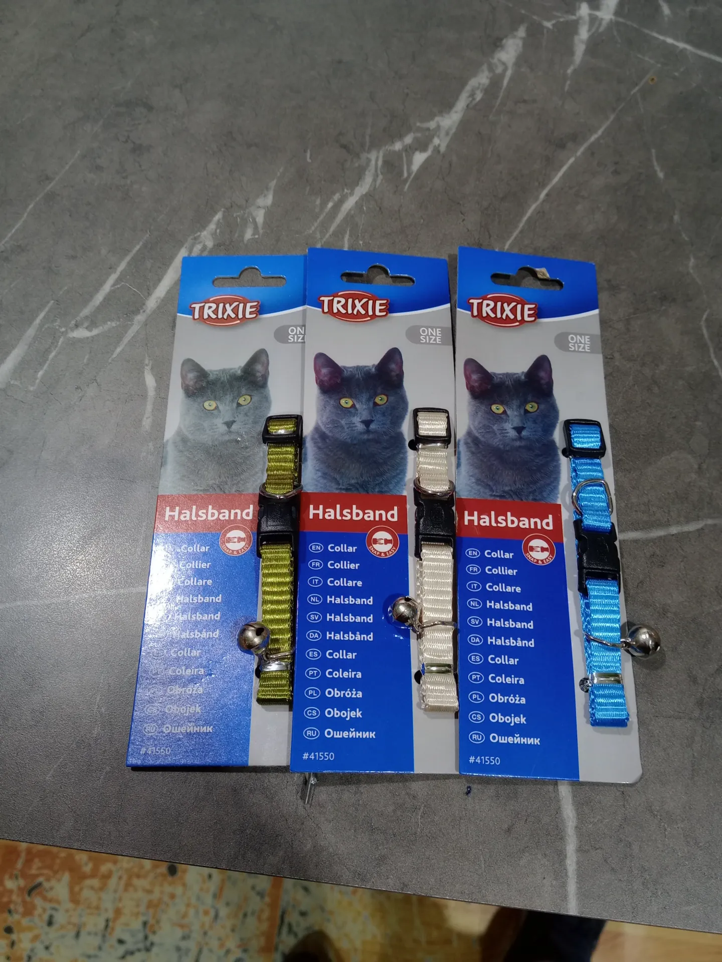 Collar P/Gatos Nylon Pasteles