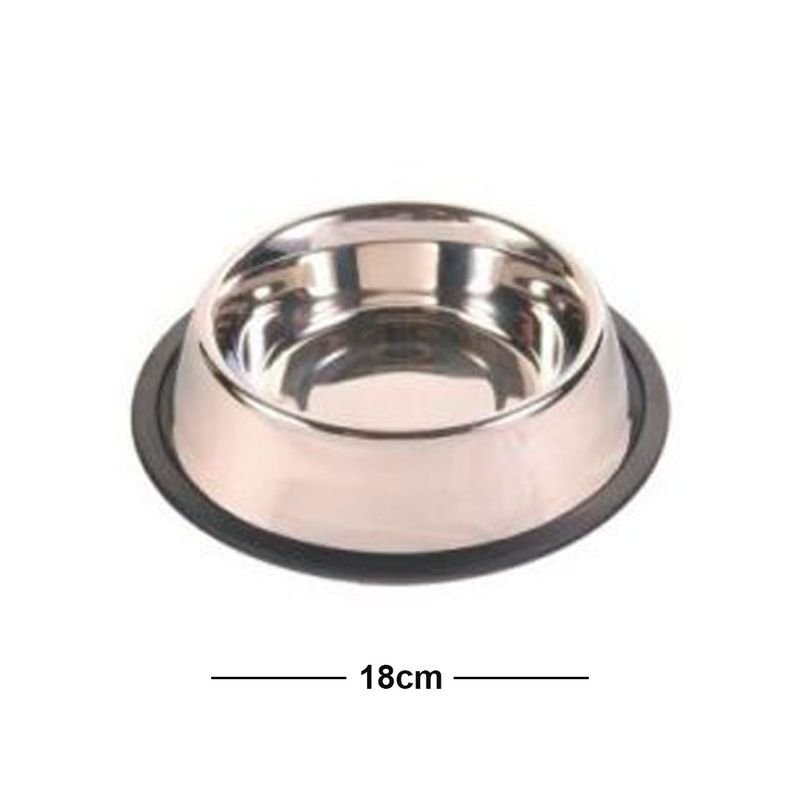 [COM021] Comedero Acero 2- 18Cm