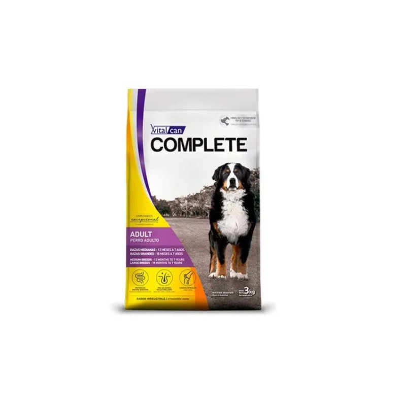 [VIT171] Complete Perro Ad Raza Med/Gr X 3Kg