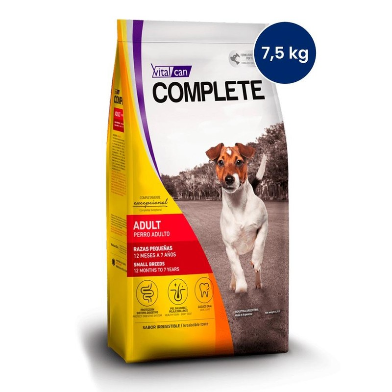 [VIT186] Complete Perro Ad Raza Peq X 7,5Kg