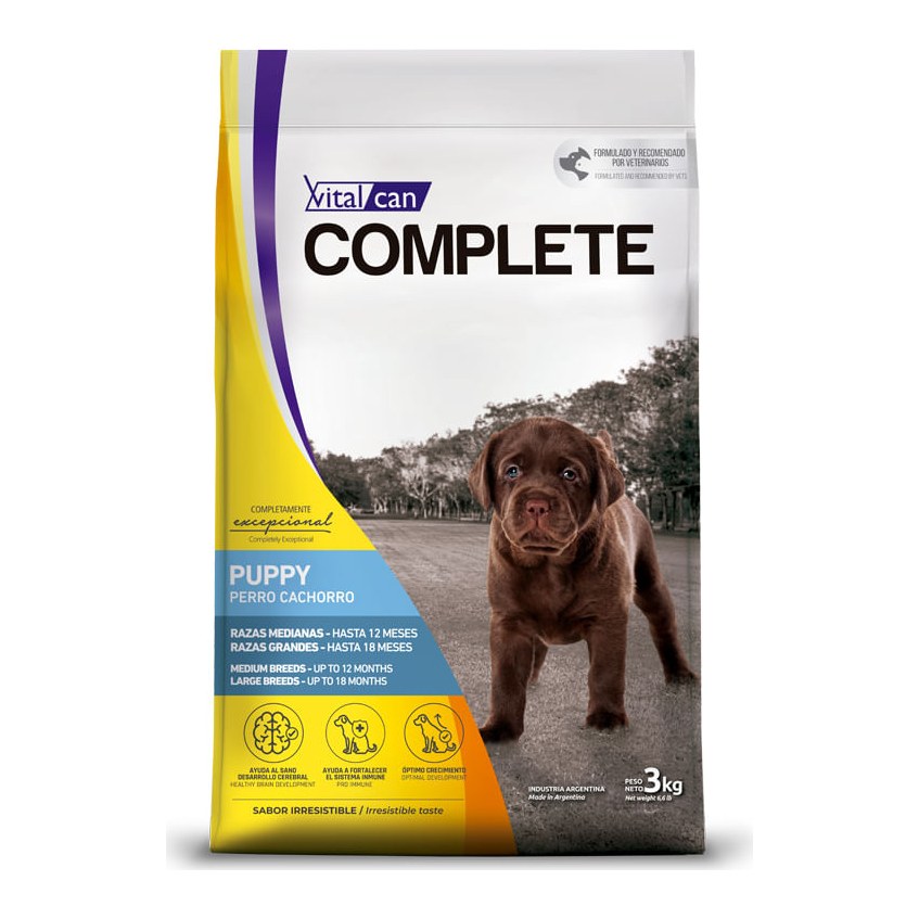 [VIT174] Complete Perro Cach Raza Med/Gr X 3Kg