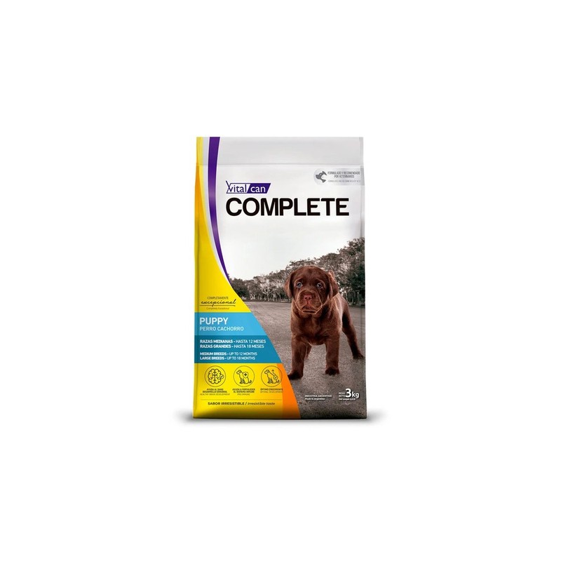 [VIT174] Complete Perro Cach Raza Med/Gr X 3Kg