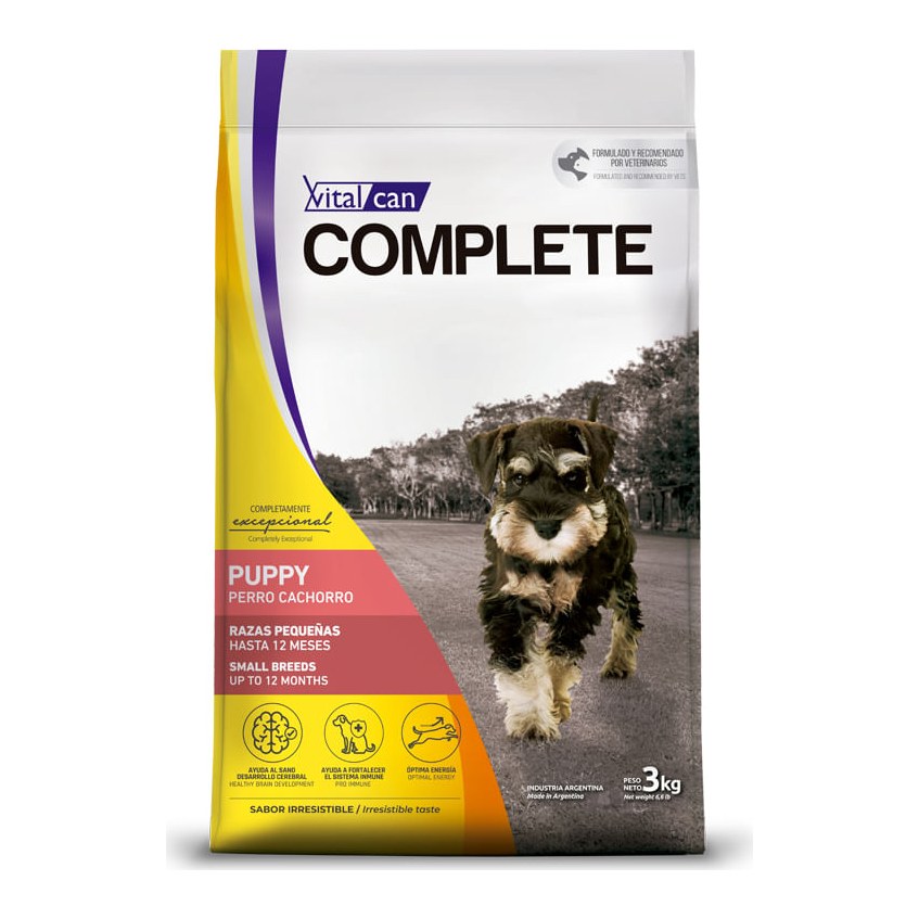 [VIT173] Complete Perro Cach Raza Peq X 3Kg