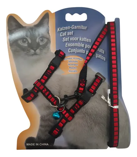 [ACC758] Conjunto Gato Correa/Pretal Grande