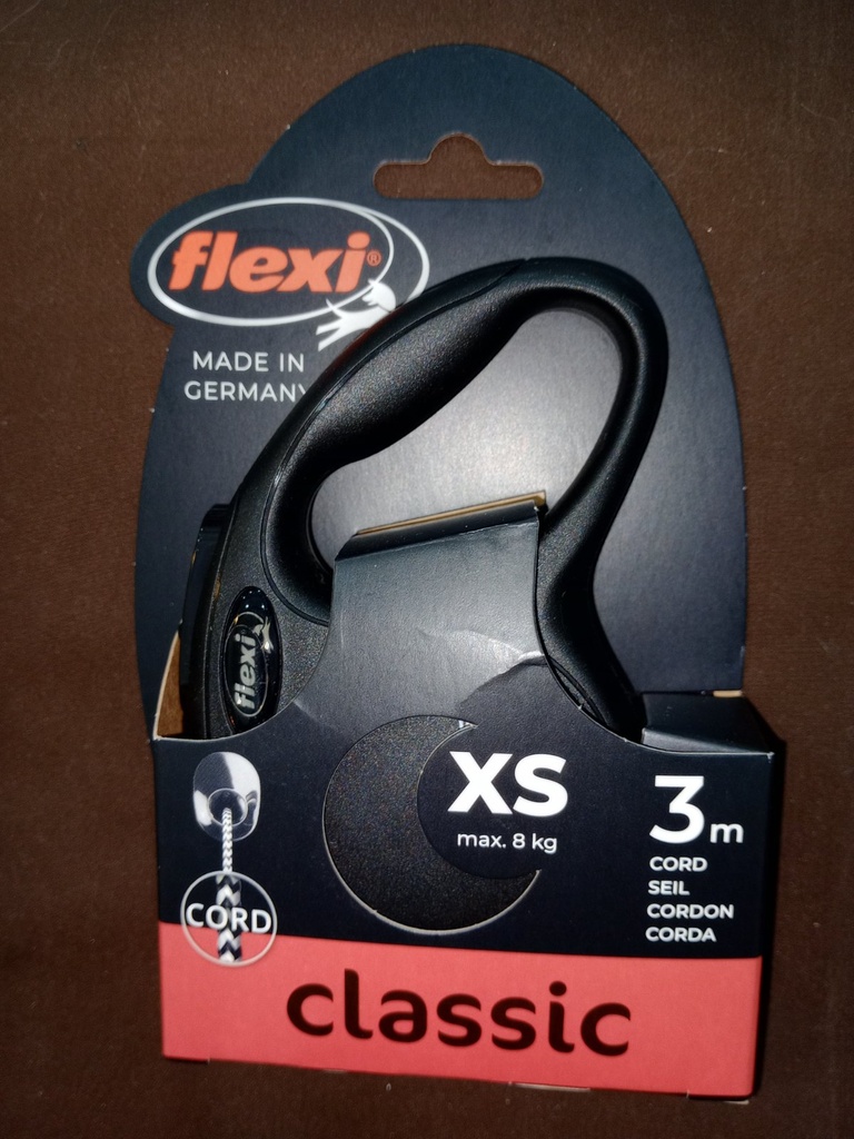[ACC662] Correa Extensible Flexi Cordon Xs Negro New Classic