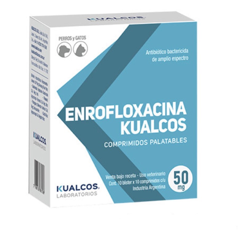 [MED181] Enrofloxacina 50 Mgr X12Comp