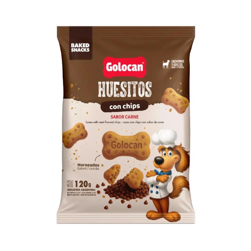 Golo Can Huesitos C/Chip X120G