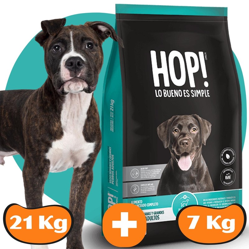 [VIT118] Hop! Perro Adulto Raza Med Y Grande X 21Kg