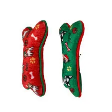 [JUG1351] Juguete Hueso Navidad Rojo