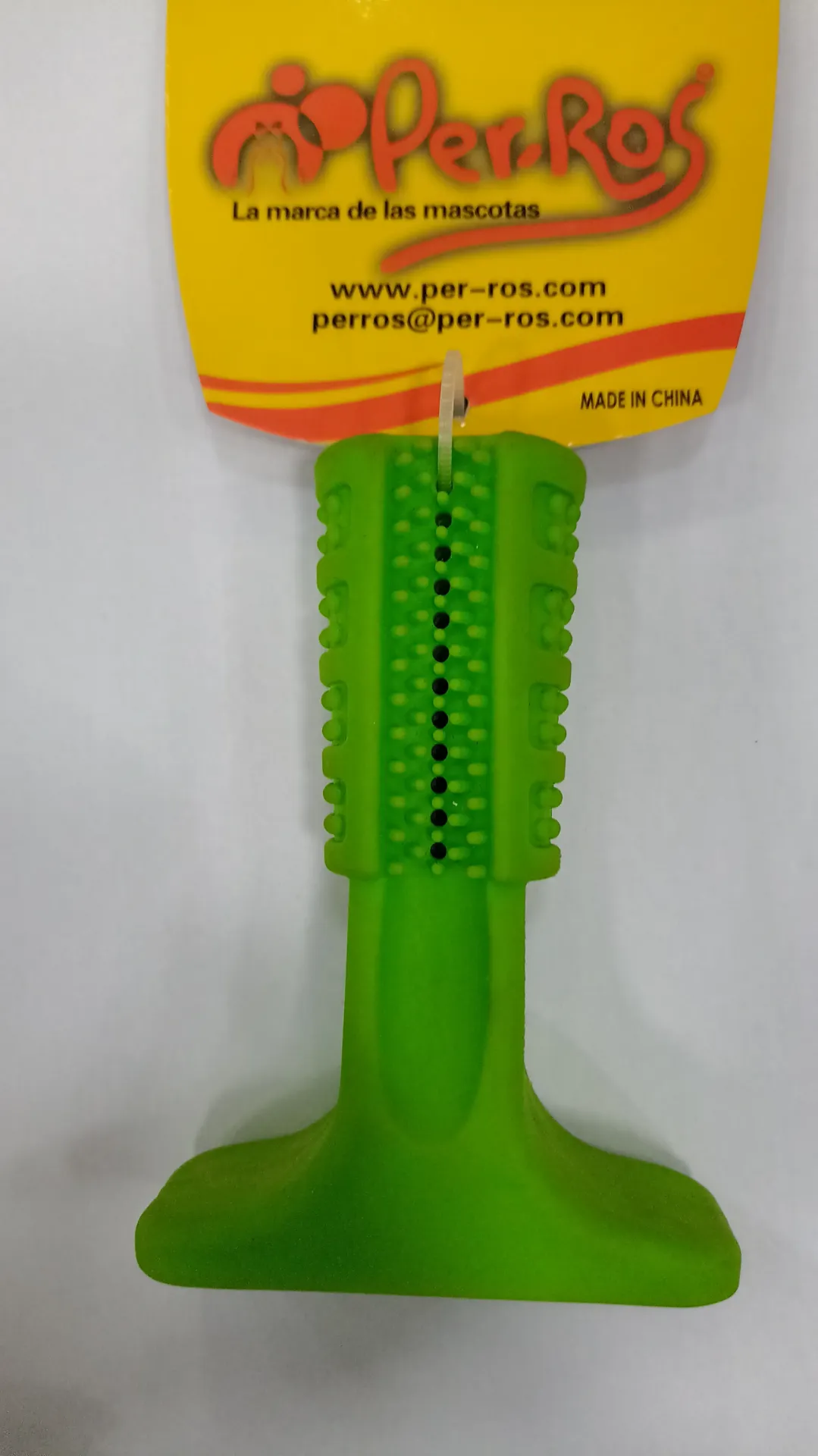 [JUG1360] Juguete Limpiadientes Goma