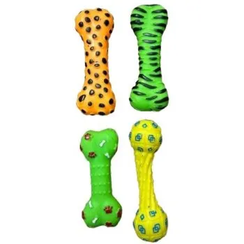 [JUG1250] Juguete Pesas Y Huesos Pintas