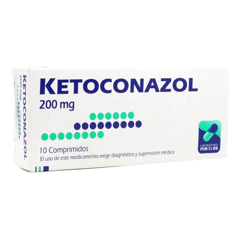 [MED069] Ketoconazol 200Mg Blister X 10 Comprimidos