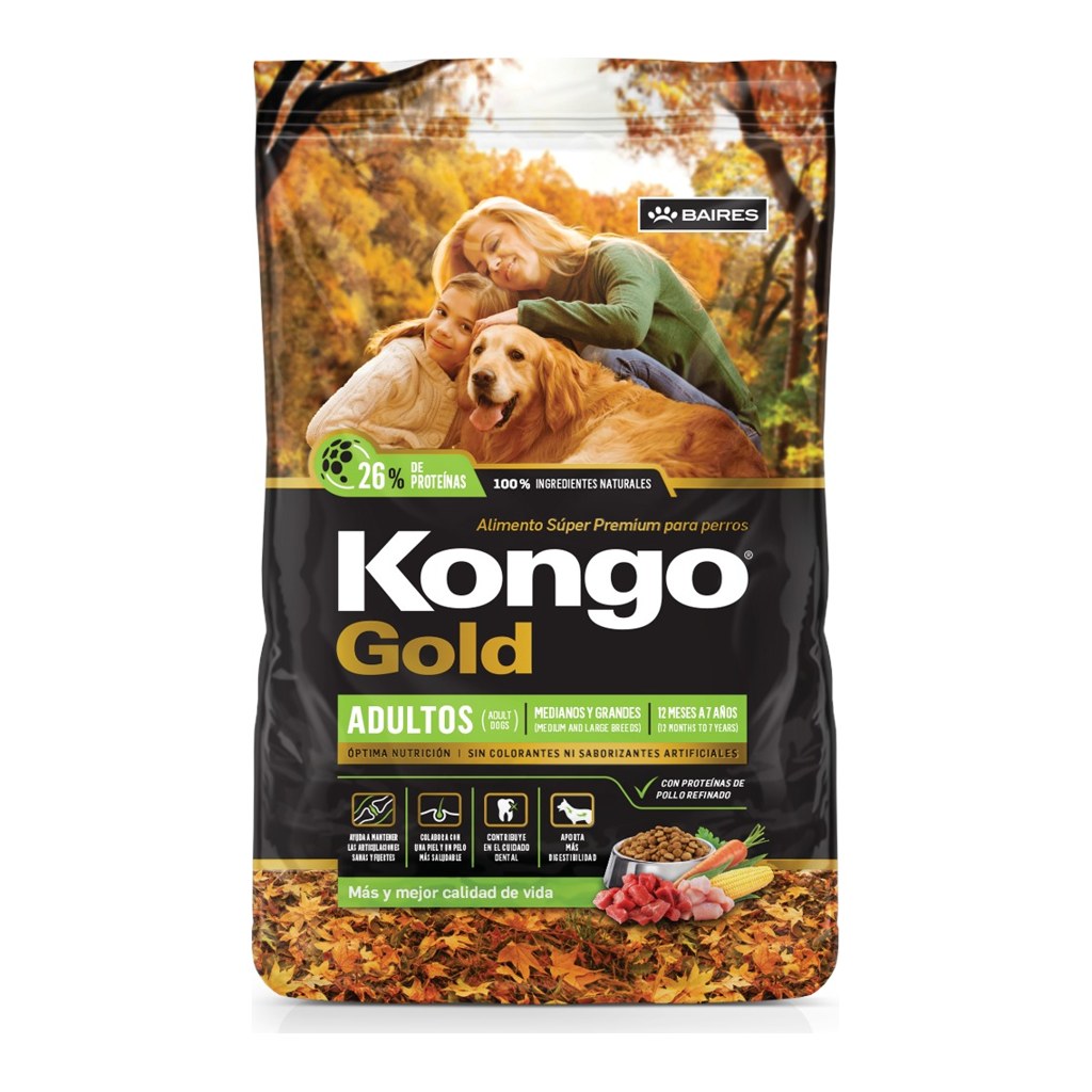 [KONGO002] Kongo Gold Nat Ad X 21Kg