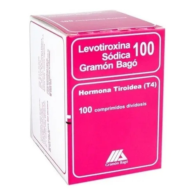[MED149] Levotiroxina T4 X 100 Comprimidos