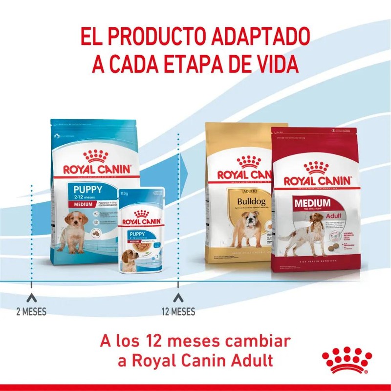 [RCP159] Royal Canin Medium Puppy X 3Kg
