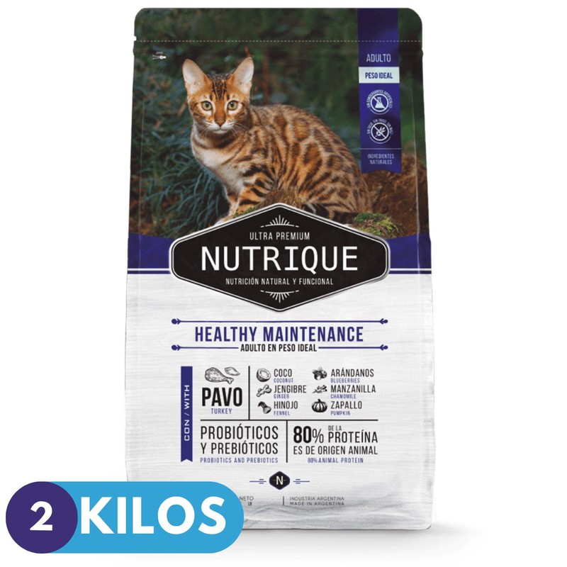 [VIT127] Nutrique Young Adult Cat Healthy Maint X 2Kg
