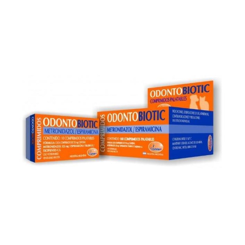 [MED071] Odontobiotic Blister X 10 Comprimidos