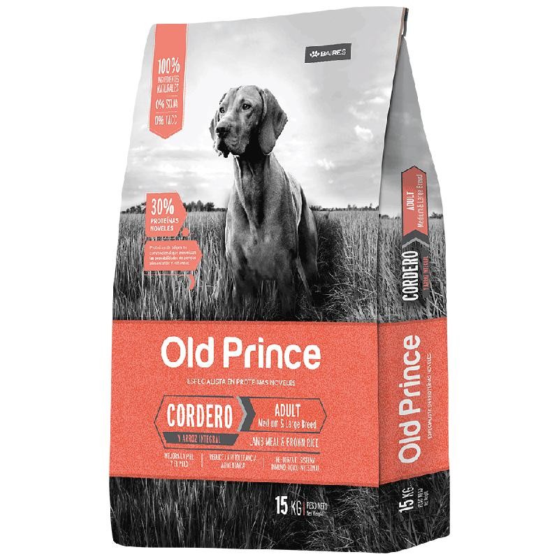 [OLD001] Old Prince Novel Cordero Y Arroz Ad Med/Large 3Kg