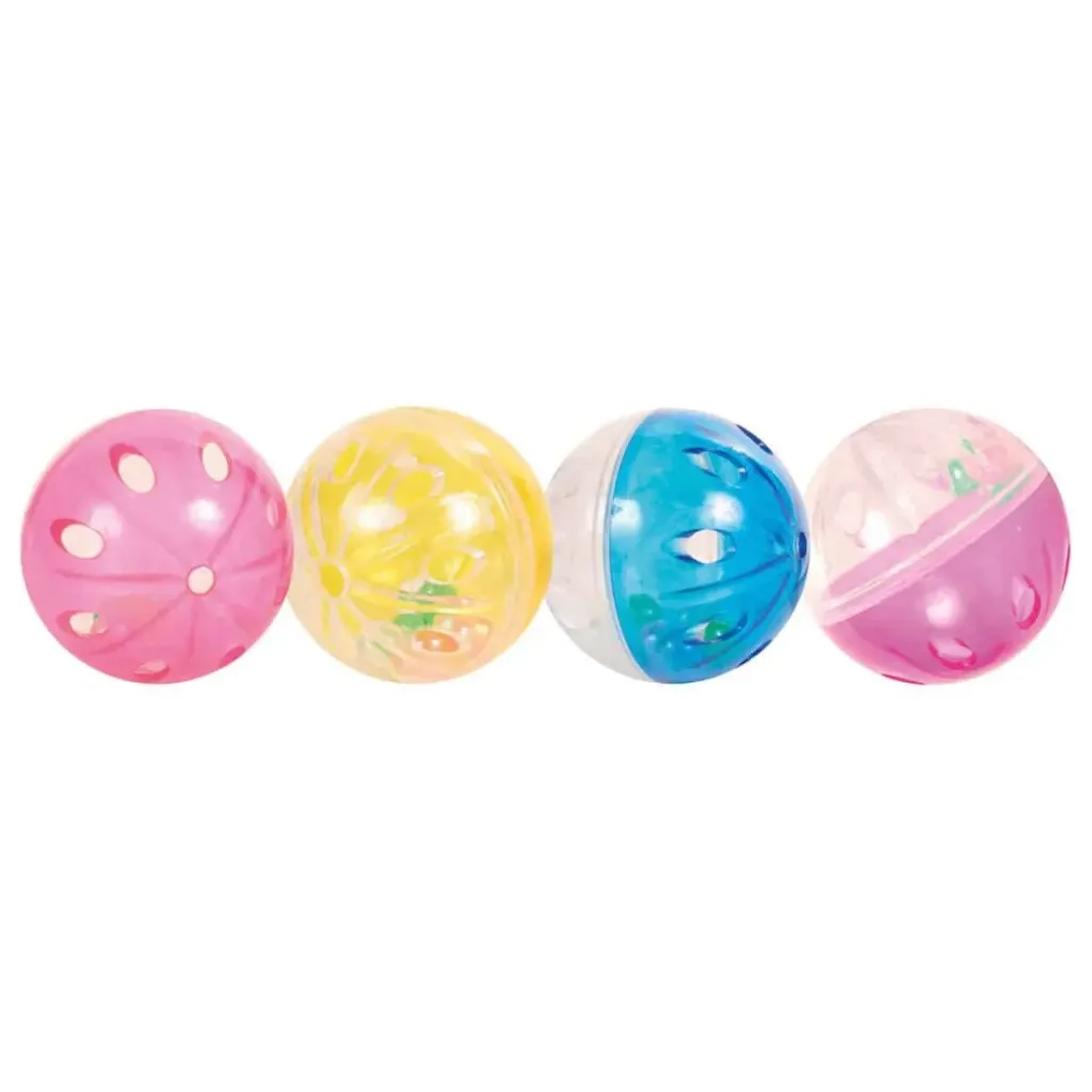 Set Pelotas x 4 Con Cascabel