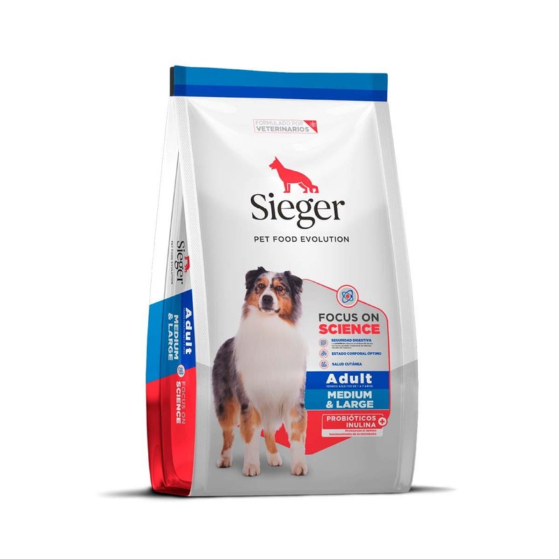 [SIE085] Sieger Adult Medianos/Large X 15Kg