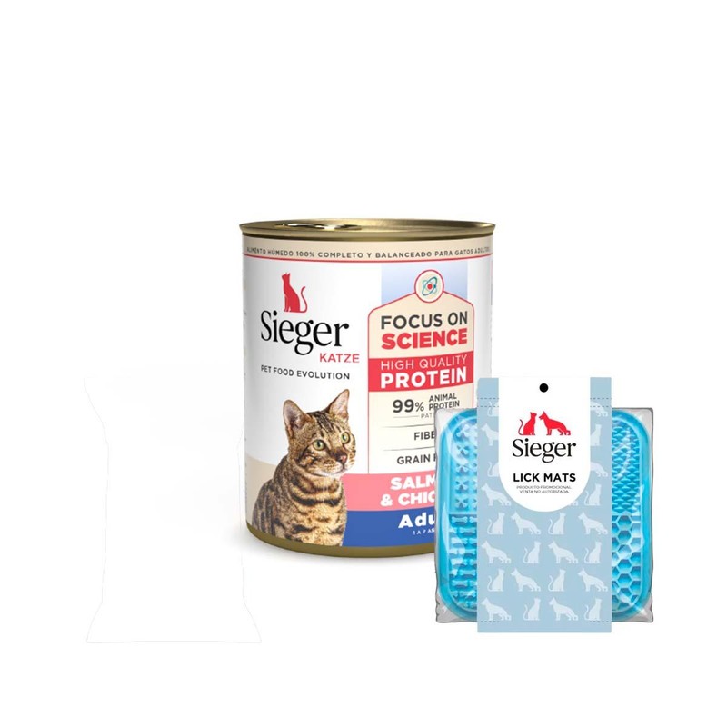 [SIE131] Sieger Katze Adulto Sal/Poll 340Gr