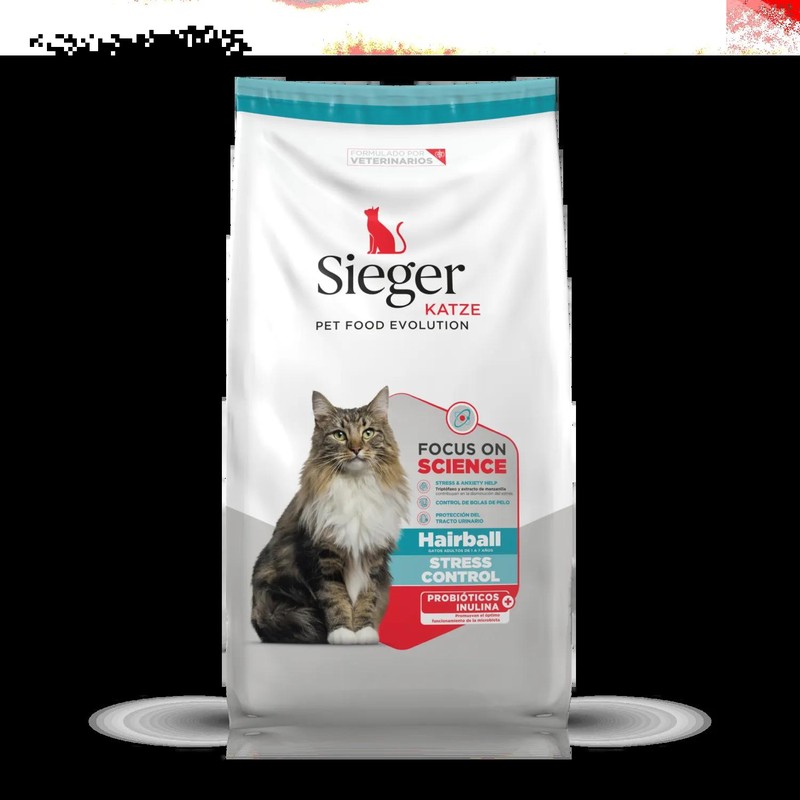[SIE155] Sieger Katze Hairball Stress Control 1Kg
