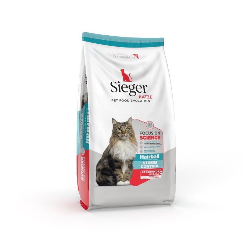 [SIE160] Sieger Katze Hairball Stress Control 3Kg