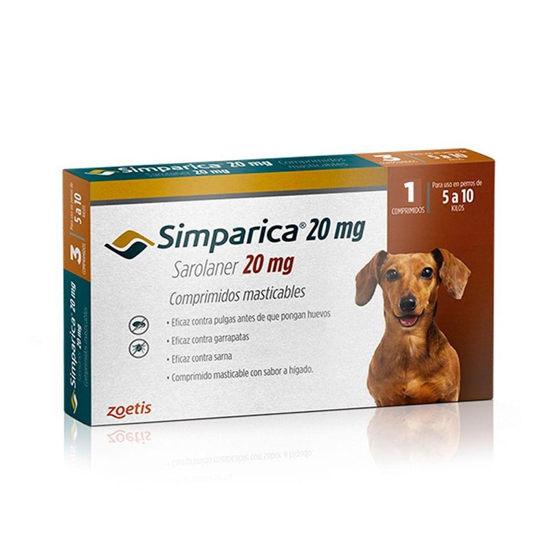 [MED361] Simparica 20Mg / 5 a 10Kg