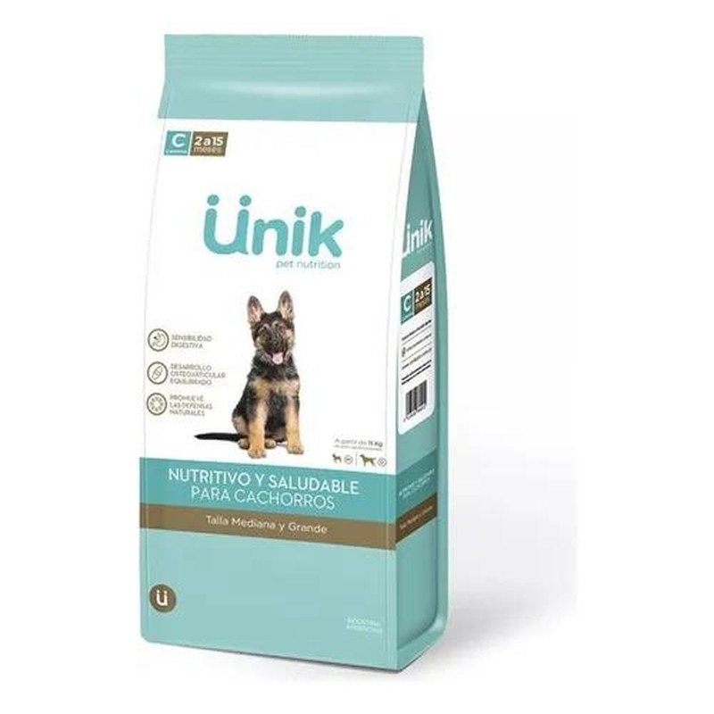 [UNIK005] Unik Perro Cachorro Talla Mediano/Grande X 3Kg