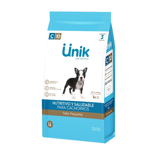 [UNIK003] Unik Perro Cachorro Talla Pequeña X 3Kg