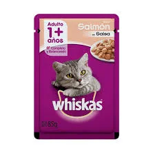Whiskas Adulto Salmon Salsa 85Gr