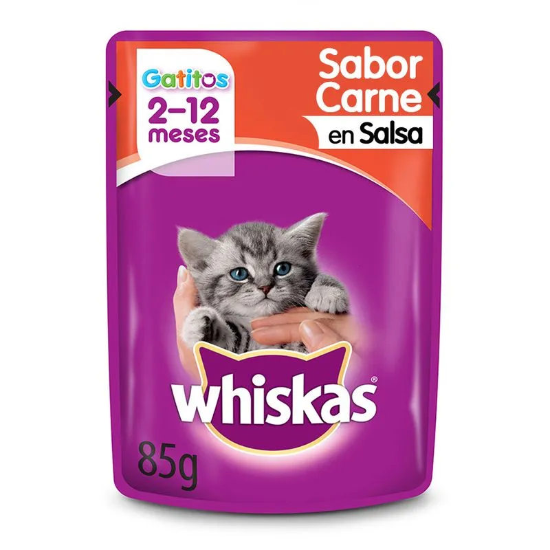 [WHIS005] Whiskas Gatito Car Salsa 85Gr
