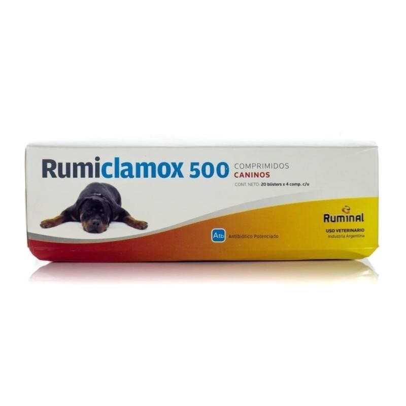 [MED381] Rumiclamox 500Mg X 4 Comprimidos Blister