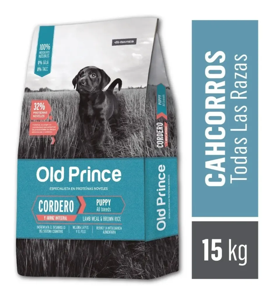 [OLD004] Old Prince Novel Cordero Y Arroz Cach 15Kg