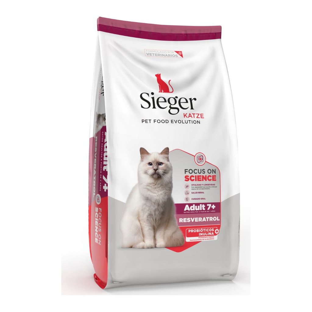 [SIE165] Sieger Katze +7 Resveratol 3Kg