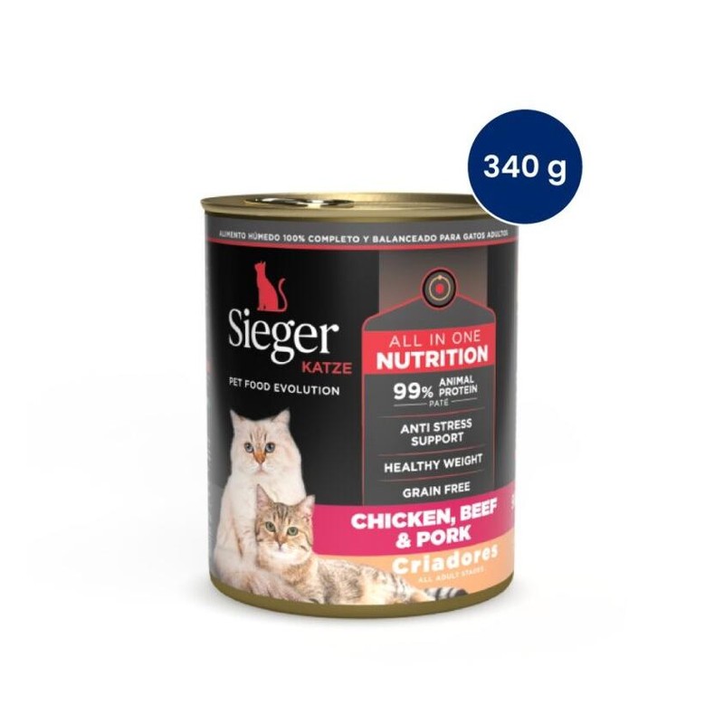 Sieger Katze VET Hipo 340Gr