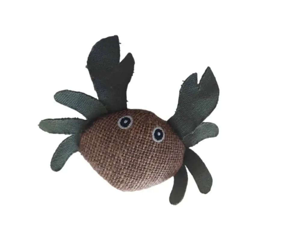Cangrejo Peluche Catnip 10Cm